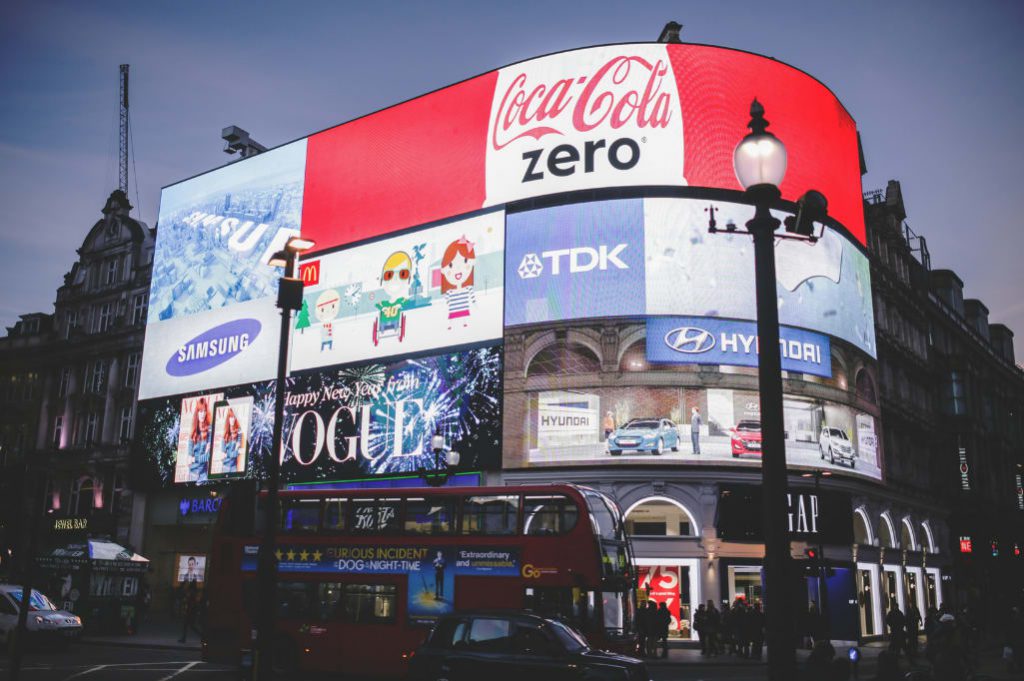 What is banner advertising?